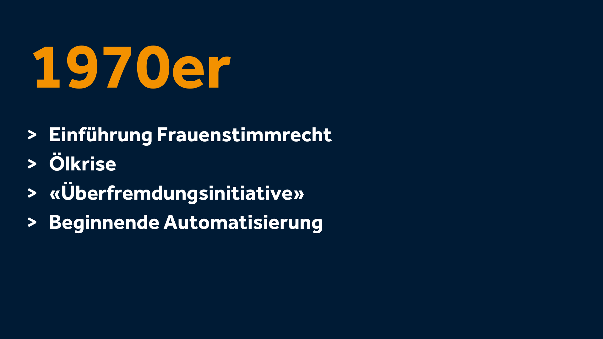 Bild-Slider zur Zeitleiste des Kaufmännischen Verbands Schweiz